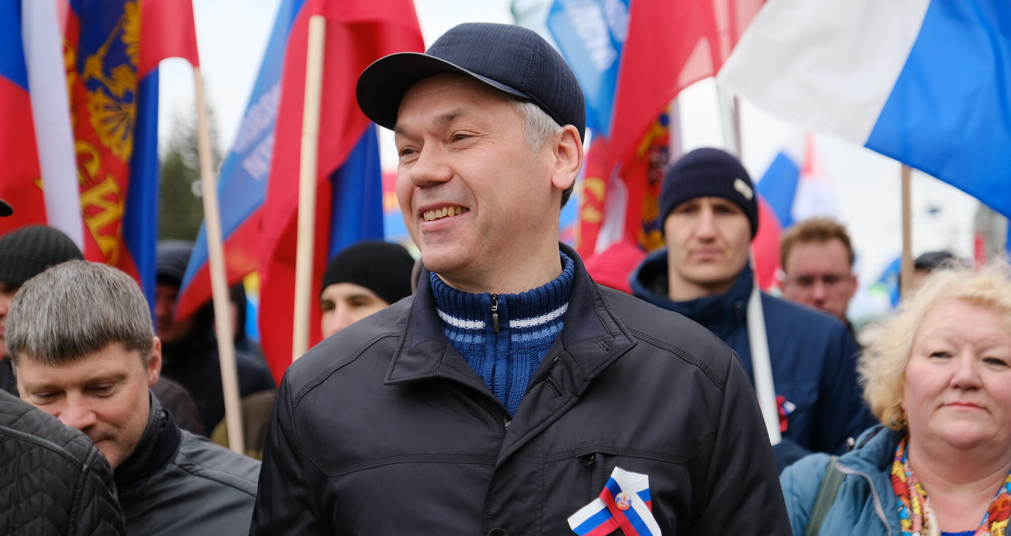 Андрей Травников на праздновании 1 мая