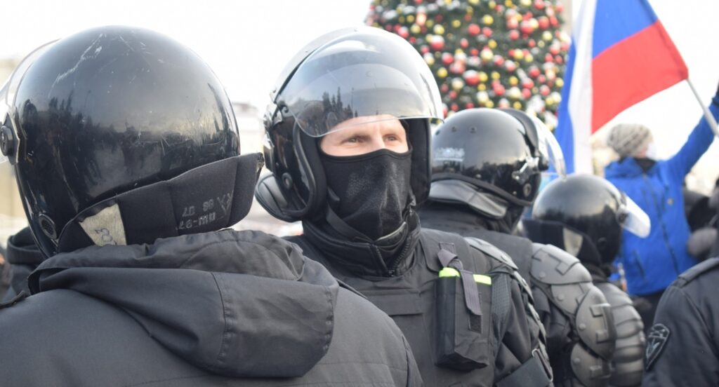 Протест в Новосибирске 31 января 11