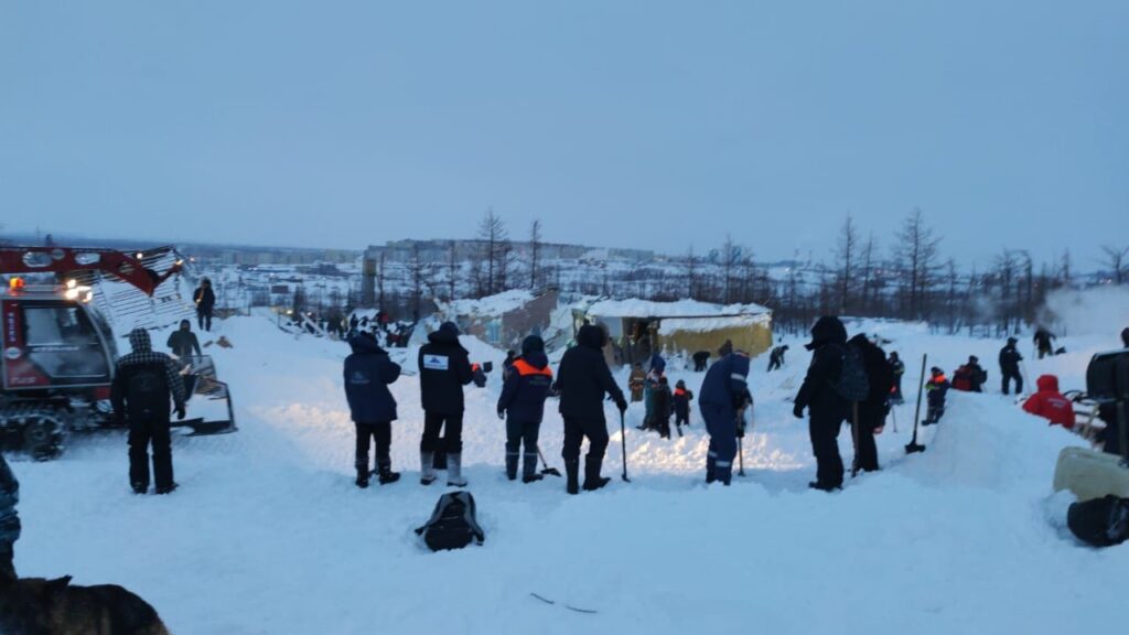 Трагедия в Норильске. Фото: МЧС