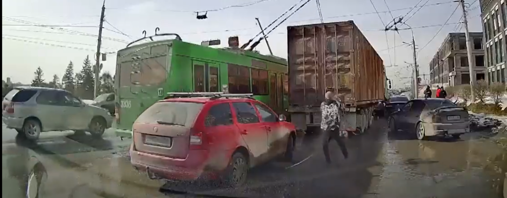 троллейбус, дорога