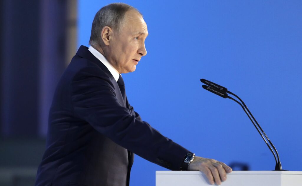 Владимир Путин 21 апреля