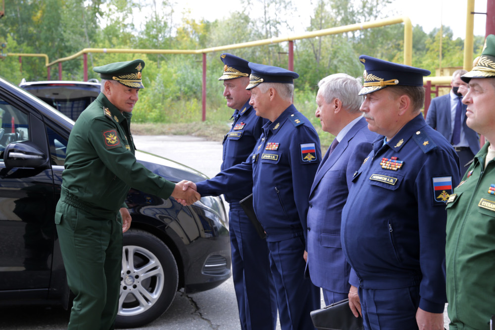 Сергей Шойгу в Новосибирске