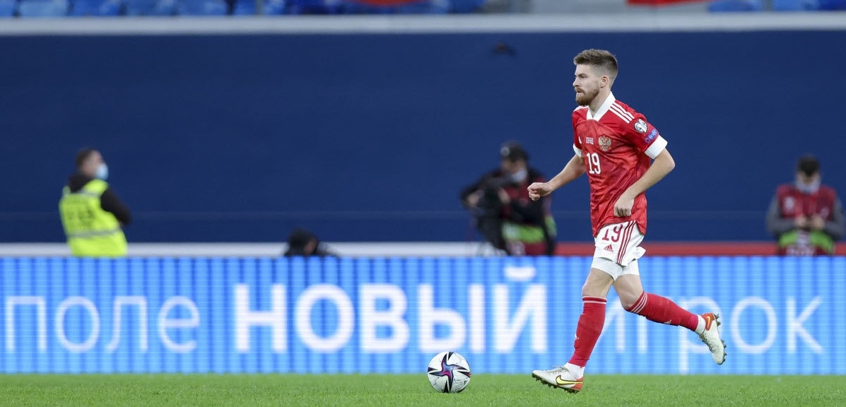 игрок сборной России по футболу Данил Глебов