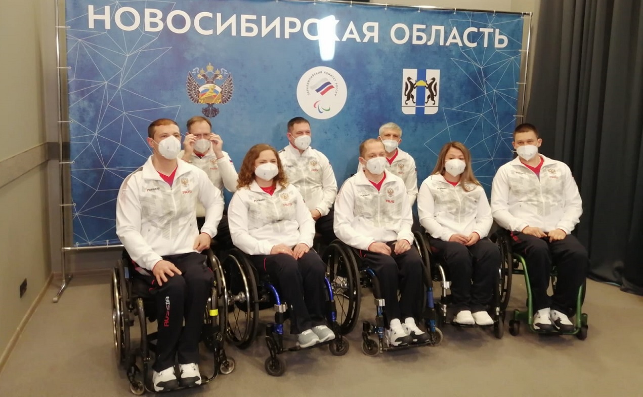 сборная России по кёрлингу на колясках в Новосибирске