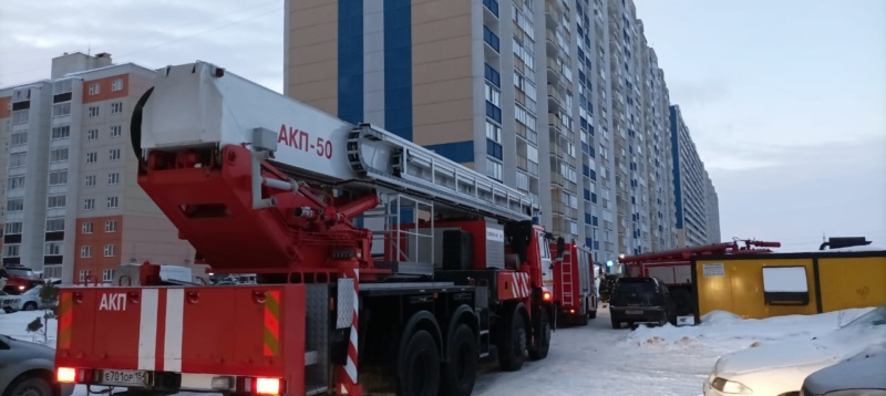 пожар ГУ МЧС по НСО