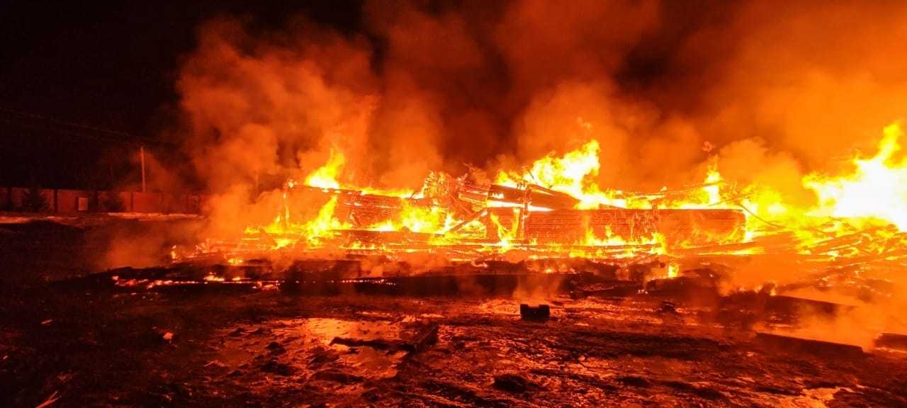пожар