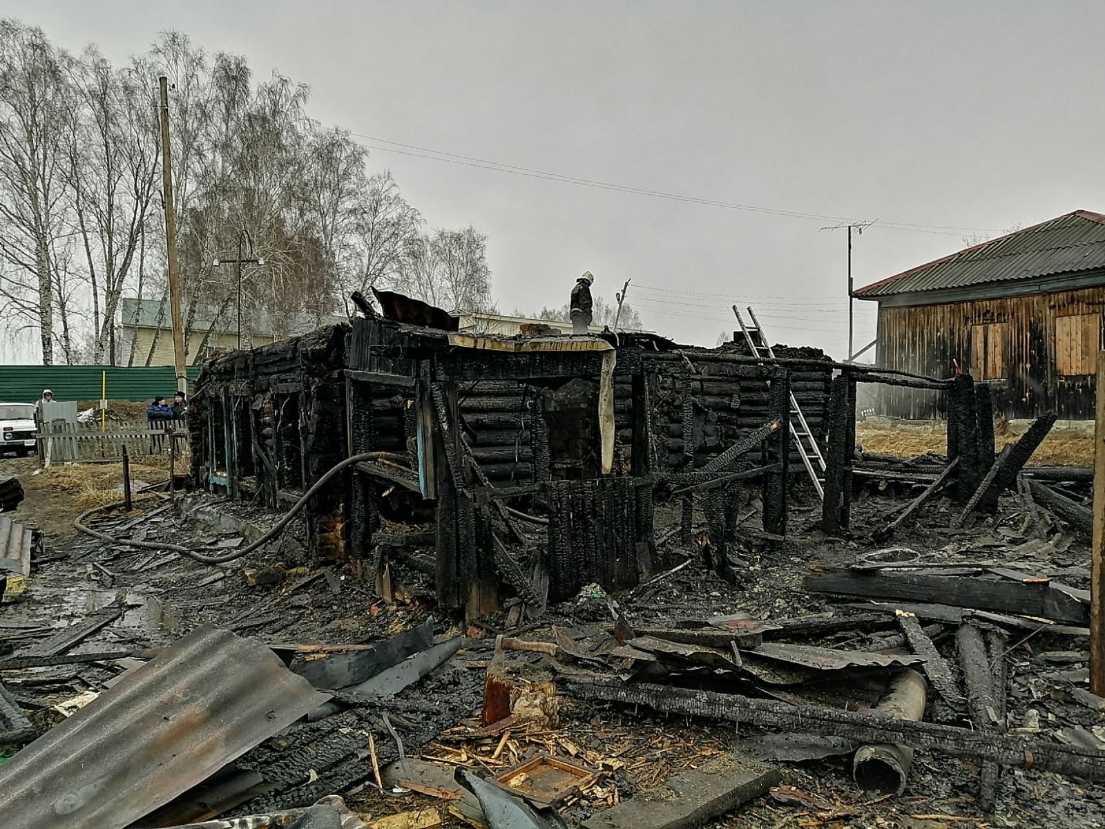 пожар