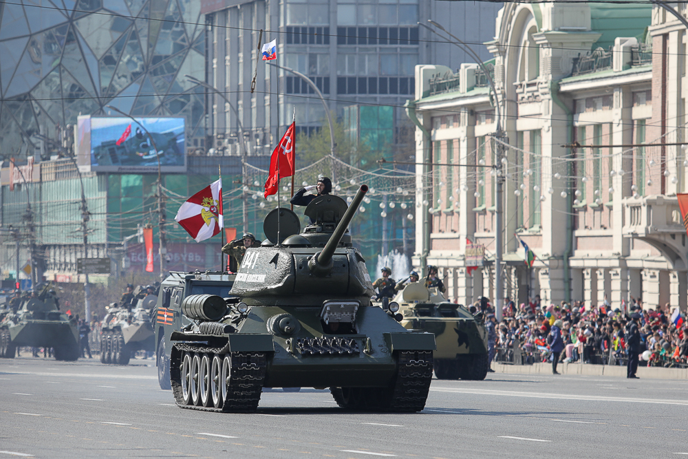 9 мая в Новосибирске фото