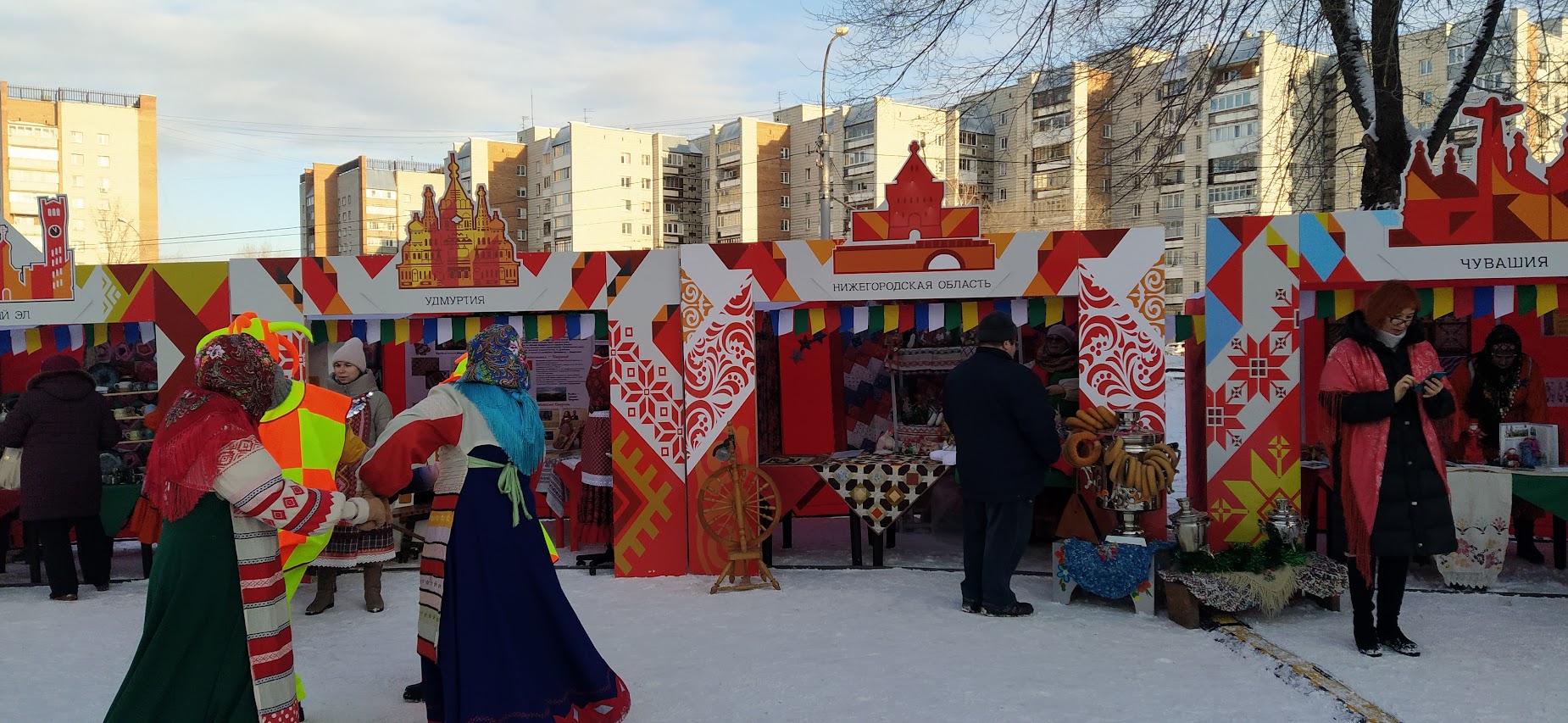 Приволжское зарядье Новогодняя столица
