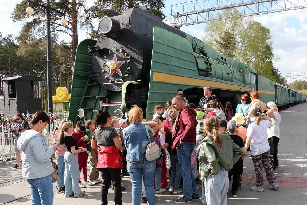 Ночь в музее паровозов