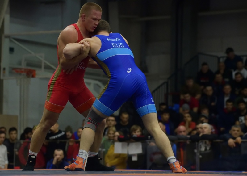 двукратный чемпион России по греко-римской борьбе Сергей Степанов