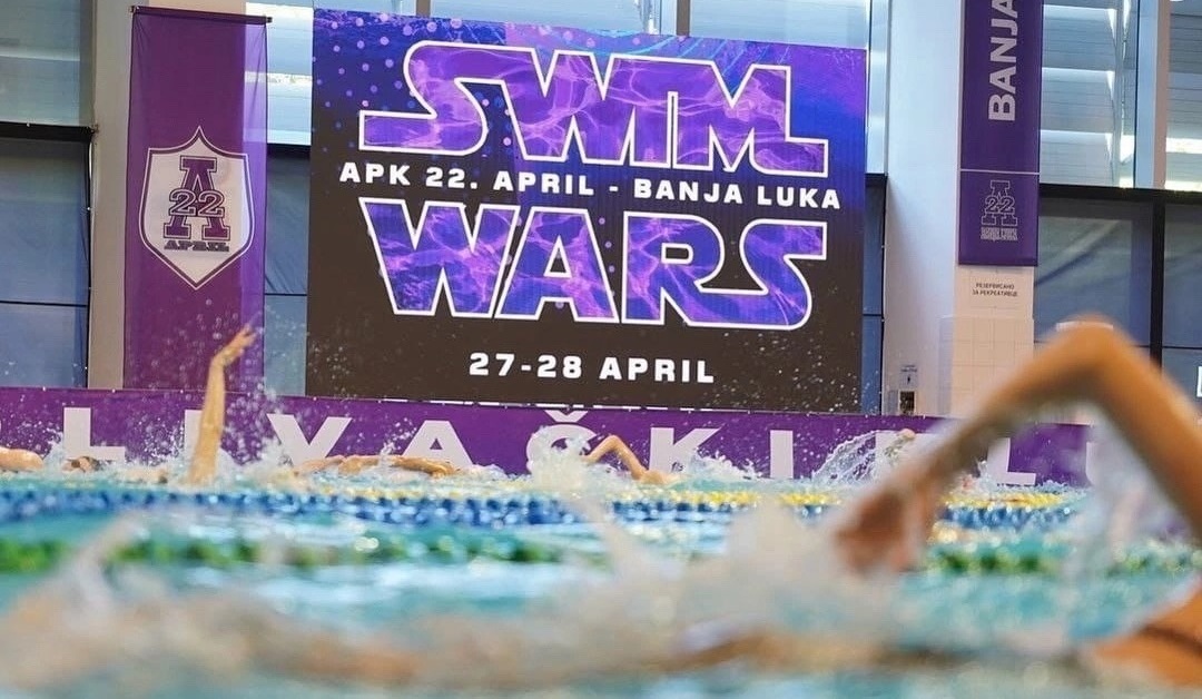 международные соревнования по плаванию "Swim Wars" в Боснии