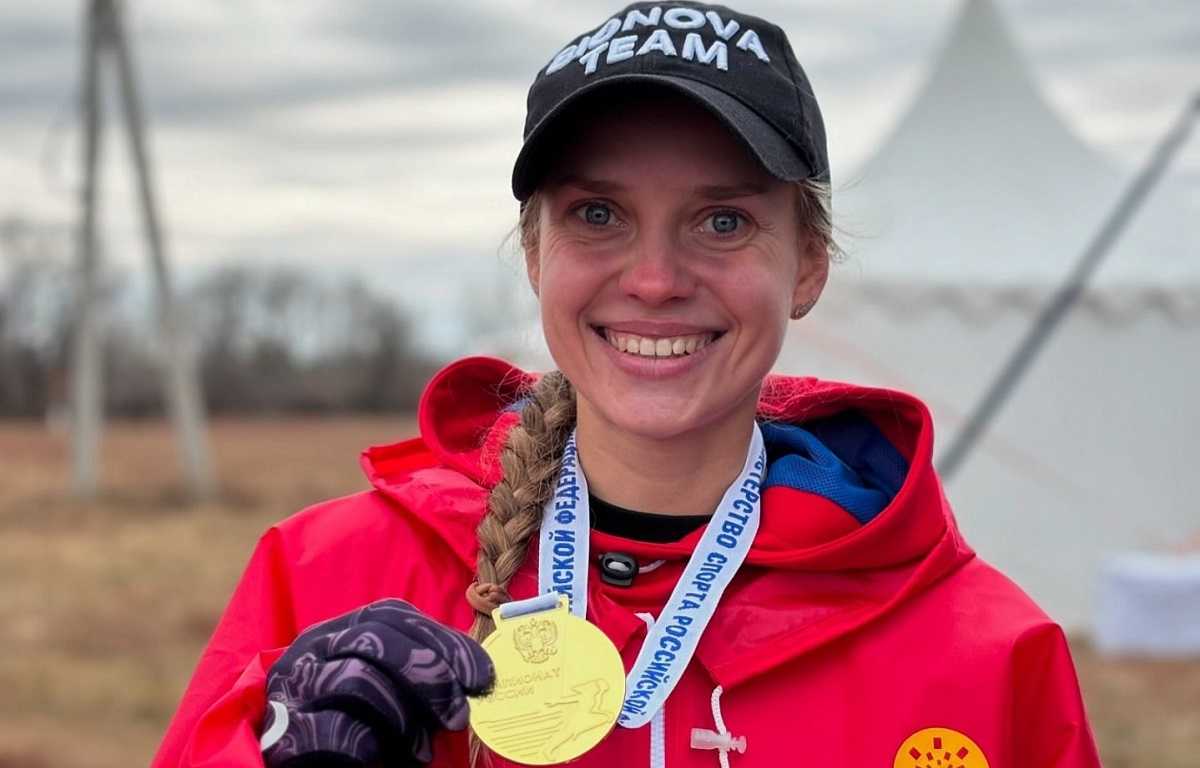 чемпионка России по кроссу Анна Викулова