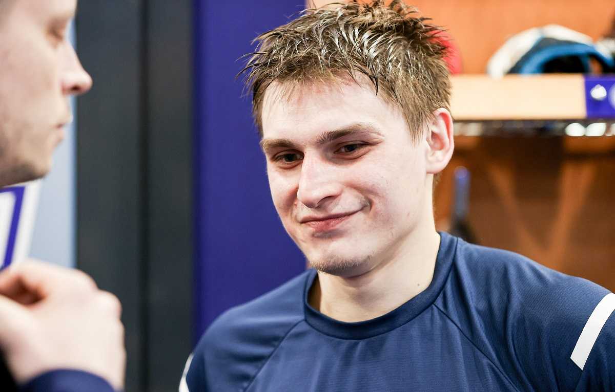 защитник «Сибири» Андрей Чуркин