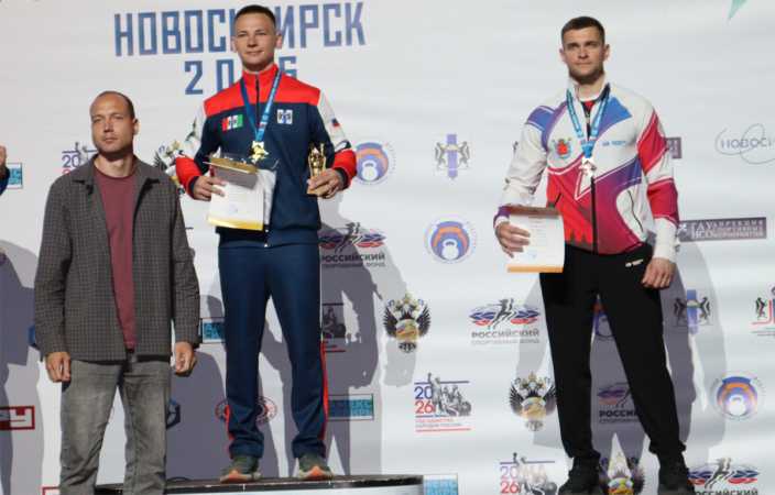чемпион России по гиревому спорту Олег Бородынкин