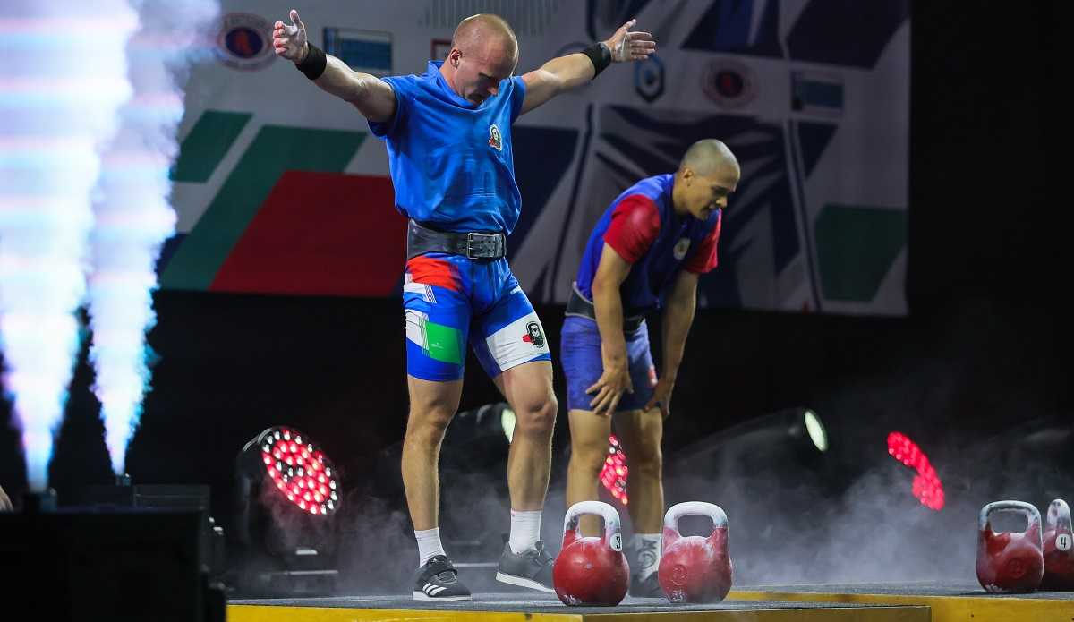 чемпион России по гиревому спорту 2026 Евгений Бутенко